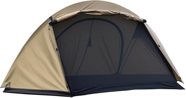 2 Person Backpacking Tent, 4 Season Camping Tent, Waterproof, Easy Setup Lightweight Tent for Hiking, Camping, Hunting, Outdoor Travel
