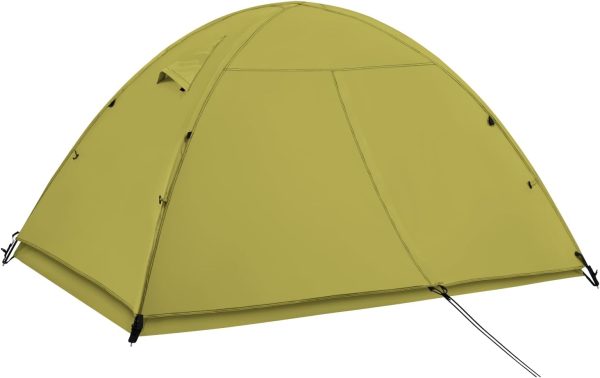 Ultralight 4-Season Waterproof 2-4 Person Portable Compact Backpacking Dome Tent–Easy Setup Outdoor Essenssial Weather Resistance Gear for Camping, Hiking, Hunting
