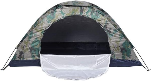 1 Person Lightweight Windproof Instant Backpacking Tent for Hiking, Camping, Fishing, Climbing and Outdoor Adventures